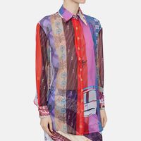 Sanaa Chiffon Printed Shirt