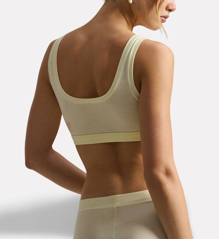 Polo by Ralph Lauren Cotton Stretch Bralette, Model View
