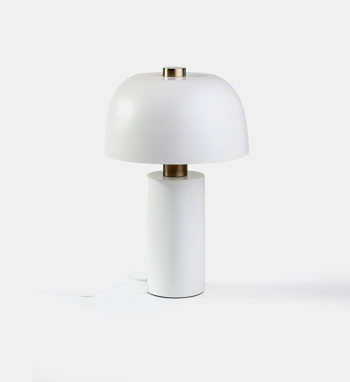 Cozy Lulu Metal Brushed Table Lamp, Packshot View