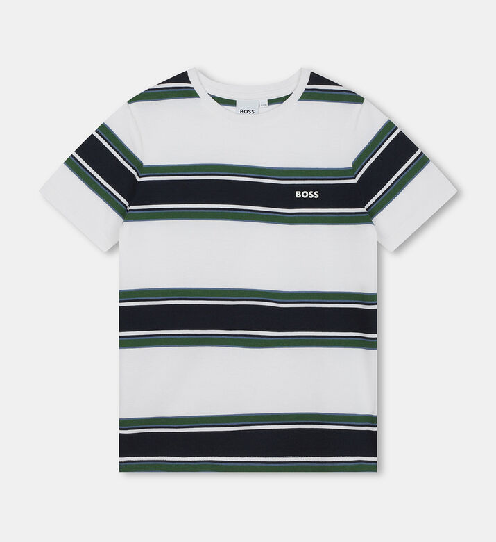 Boy Striped Short Sleeve T-shirt