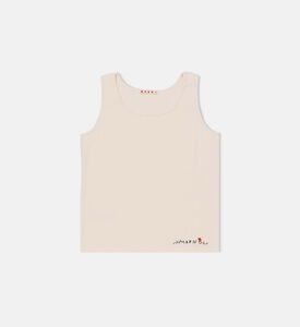 Logo-embroidered Tank Top