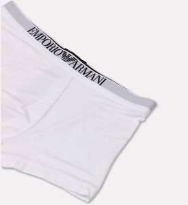 Emporio Armani Elastic Waistband Briefs Set, White, S, Packshot View