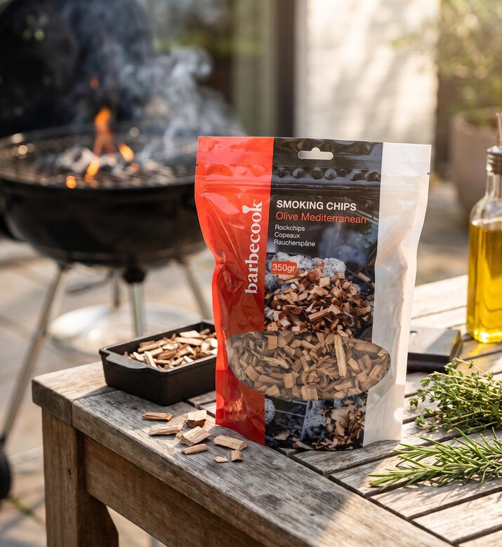 Barbecook Mediterranean Olive Smoking Chips, Packshot View