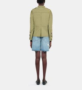 The Kooples Blouson Fit Militaire, Model View