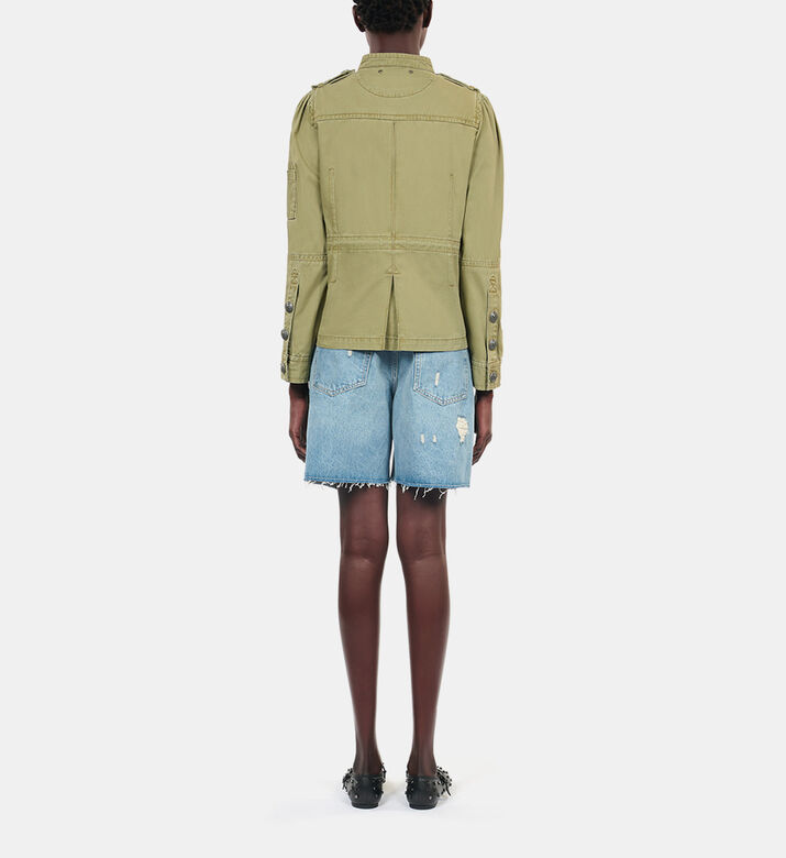 The Kooples Blouson Fit Militaire, Model View