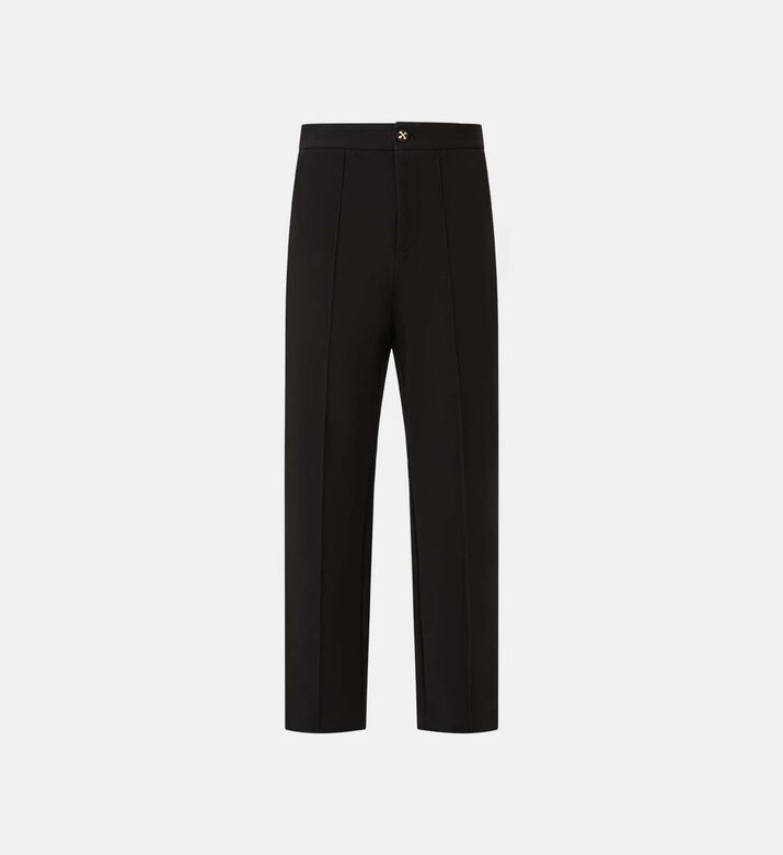 High-waisted Cropped Trousers