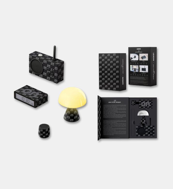 Lexon Design Basquiat Crown Gift Set, Packshot View