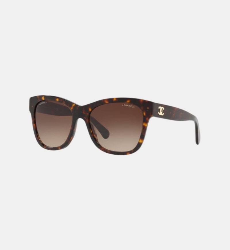 Acetate Square Frame Sunglasses