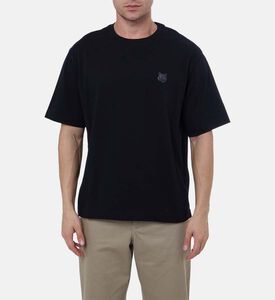 Fox-embroidery Short-sleeve T-shirt