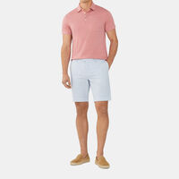 Cotton Striped Bermuda Shorts