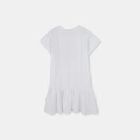 Casual Oversized Logo-print Dress
