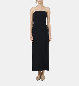 Triomphe Tailored Strapless Maxi Dress