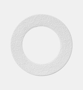 L Couture Wide Rim Dinner Plates - 28 Cm
