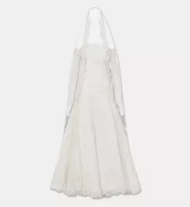 L Atelier Du Luxe Beaded Chantilly Strapless Gown, Packshot View