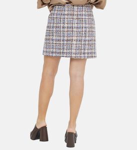Texas A-line Tweed Mini Skirt