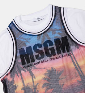 تيشيرت بطبعة للصبيان الصغار