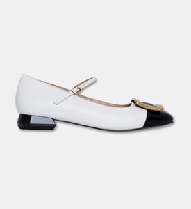 Kanna Shoes Flat, White, Eu-41, Packshot View