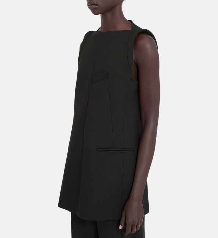 Asymmetric Sleeveless Mini Dress