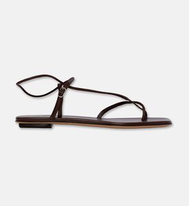 Soeur Rosalie Leather String Sandals, Packshot View