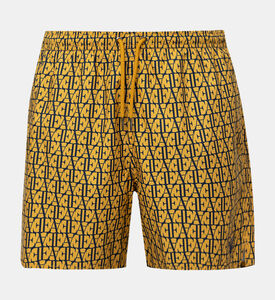 Drawstring Woven Swim Boxer