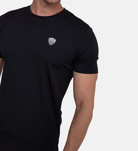 Logo Badge Embellished T-shirt