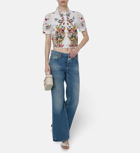 Alice and Olivia Top Rosie, Model View