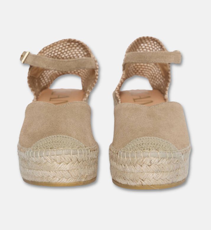 Kanna Shoes Sandal Wedge, Light-grey, Eu-41, Packshot View