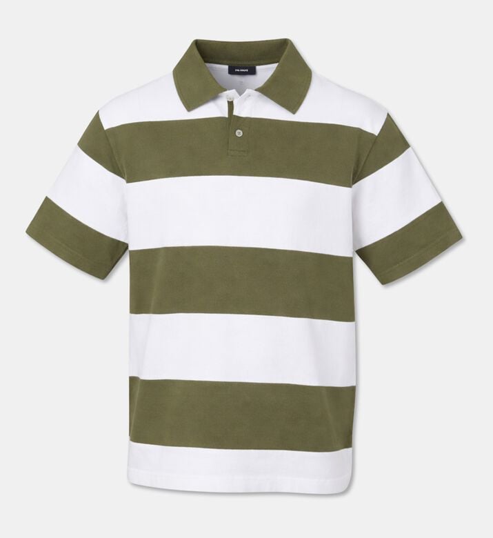 Axel Arigato Two-tone Striped Polo Shirt, Packshot View