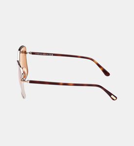 نظارات شمسية مربعة بنقشة صدف السلحفاة 57