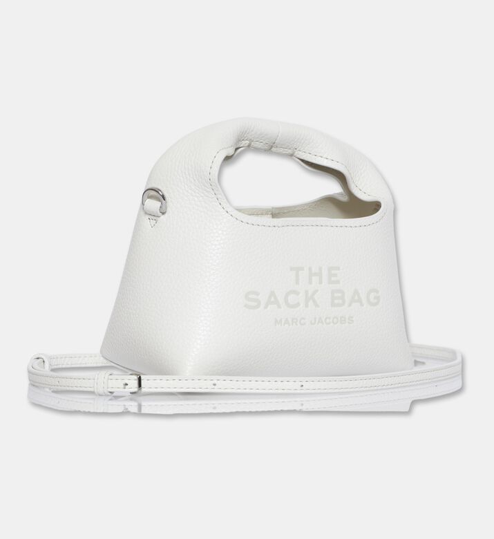 Marc Jacobs Bag Micro Crossbody Sack, White, Packshot View