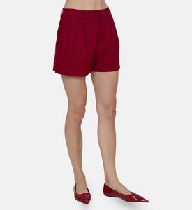 Conry High-waisted Tailored Shorts