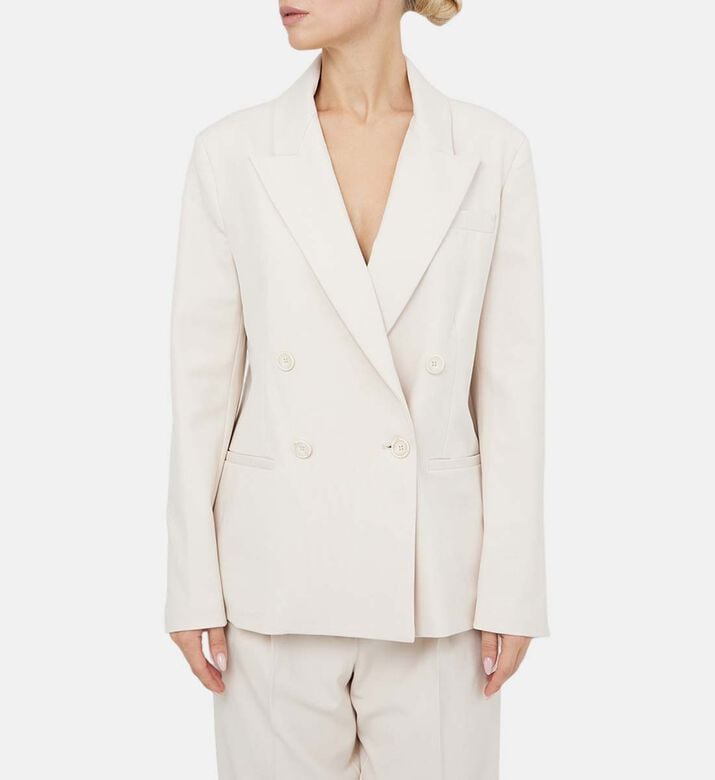 سترة تويل مزدوجة الصدر سترة تويل مزدوجة الصدر