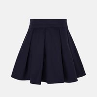 Sally Cotton Pleated Mini Skirt