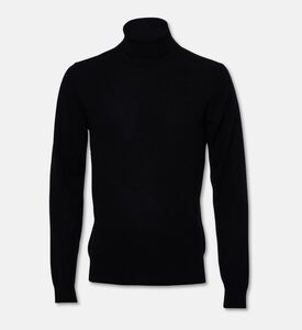 Galeries Lafayette Nachrol Knitted Turtle Neck Pull, Black, Xxl, Packshot View