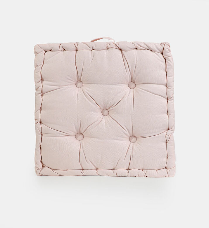 Home Deco and More Square-shaped Flower Cushion, Packshot View