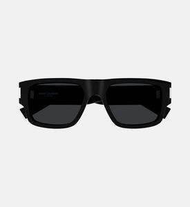 Thick Rectangular Frame Sunglasses 55