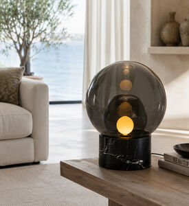 Pulpo Boule Led Ceramic Base Lamp, Packshot View