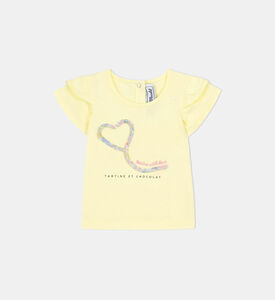 Baby Embroidered Heart T-shirt