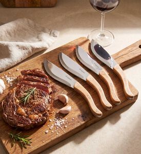 Legnoart Tomahawk Steel Wood Knife Set, Model View
