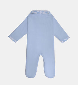 بيجامة من القطن العضوي بطبعة بالون