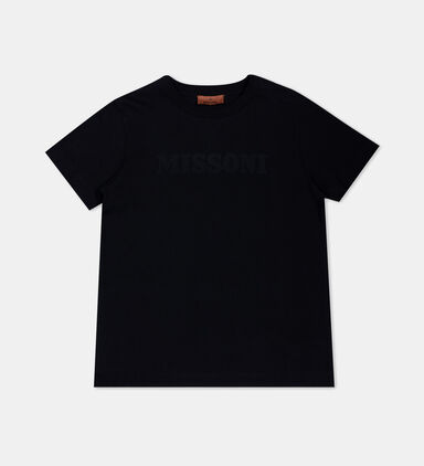 Cotton Embossed Logo T-shirt