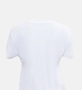 تيشيرت مارتا بأجنحة بأحجار الراين