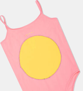 Junior Girl Circle-motif Swimwear
