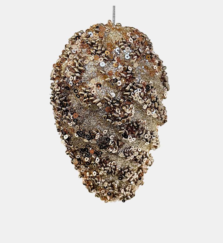 Glitter-beaded Pinecone Ornament Glitter-beaded Pinecone Ornament