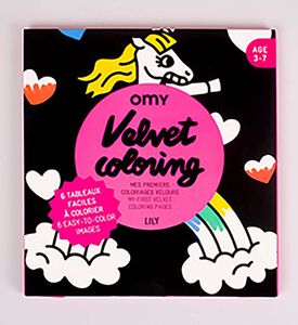 مجموعة تلوين ليلي مخملية