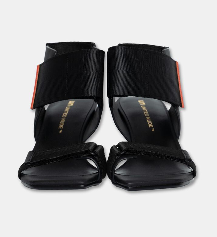 UN United Nude Cow Leather Reflective Inlays Heel, Black, Eu-40, Packshot View