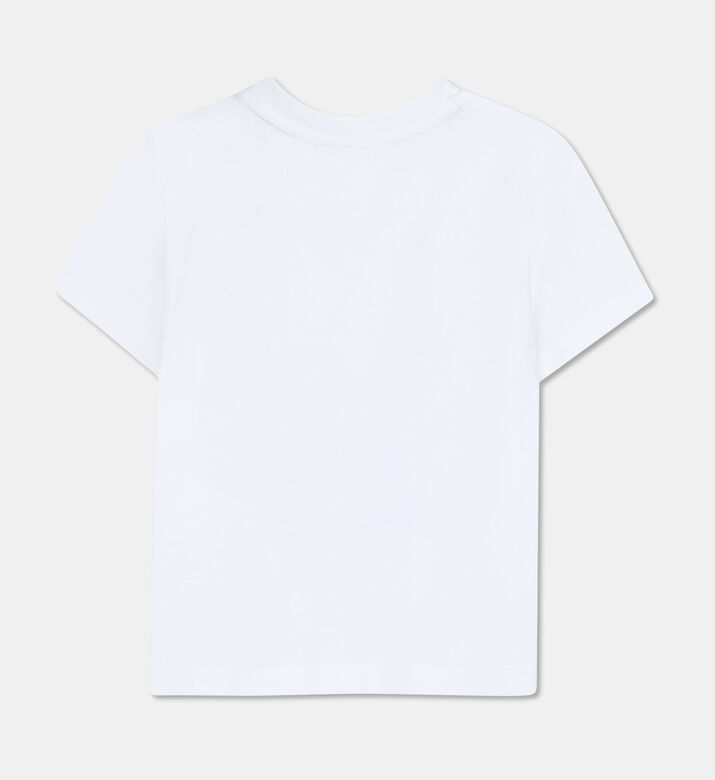 Boss Multi-logo Jersey T-shirt, White, 18m, Packshot View