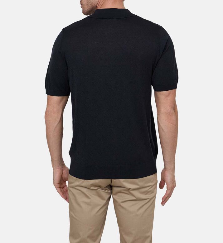 Men S Knit Polo Shirt