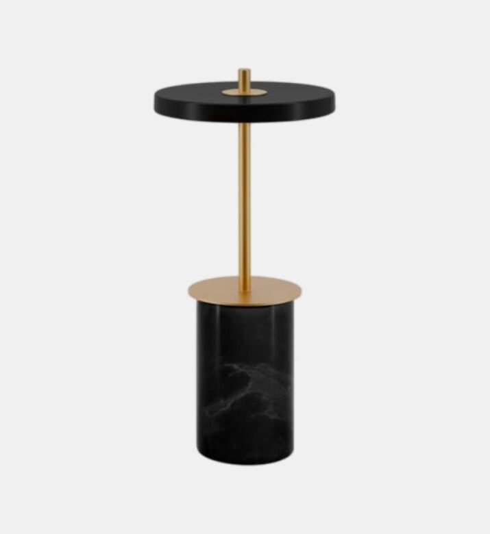 Umage Asteria Move Mini Portable Table Lamp, Black, Packshot View