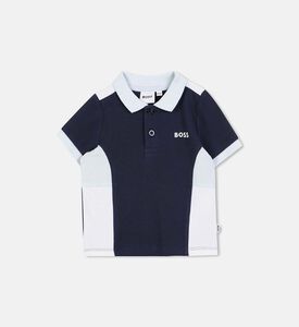 قميص بولو قصير الأكمام قطن